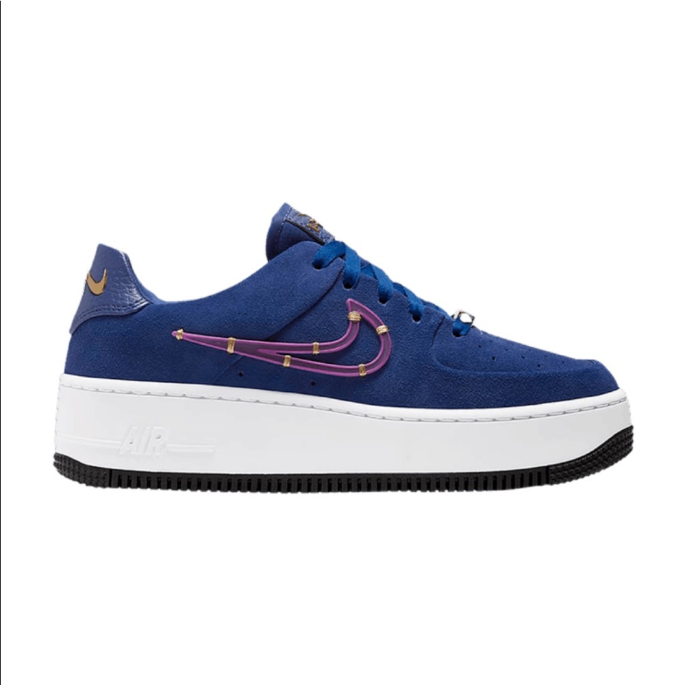 Womens Air Force 1 Sage Low LX Deep Royal Blue
